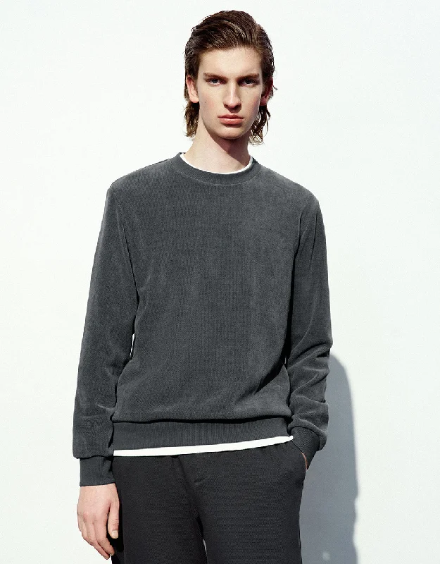Season Finale Sale Crew Neck Straight Sweatshirt