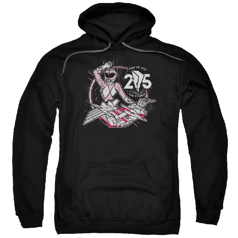 Price Reduction comfortable stylish hoodieMighty Morphin Power Rangers Pink 25 - Pullover Hoodie