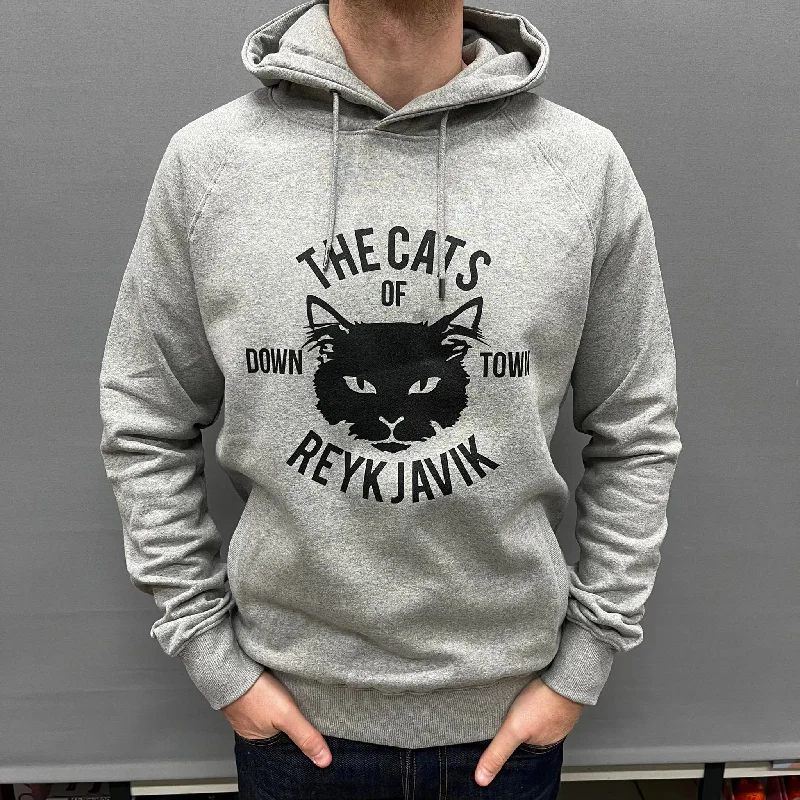 comfortable stylish hoodieUnisex Hoody - The Cats of Reykjavik - Grey