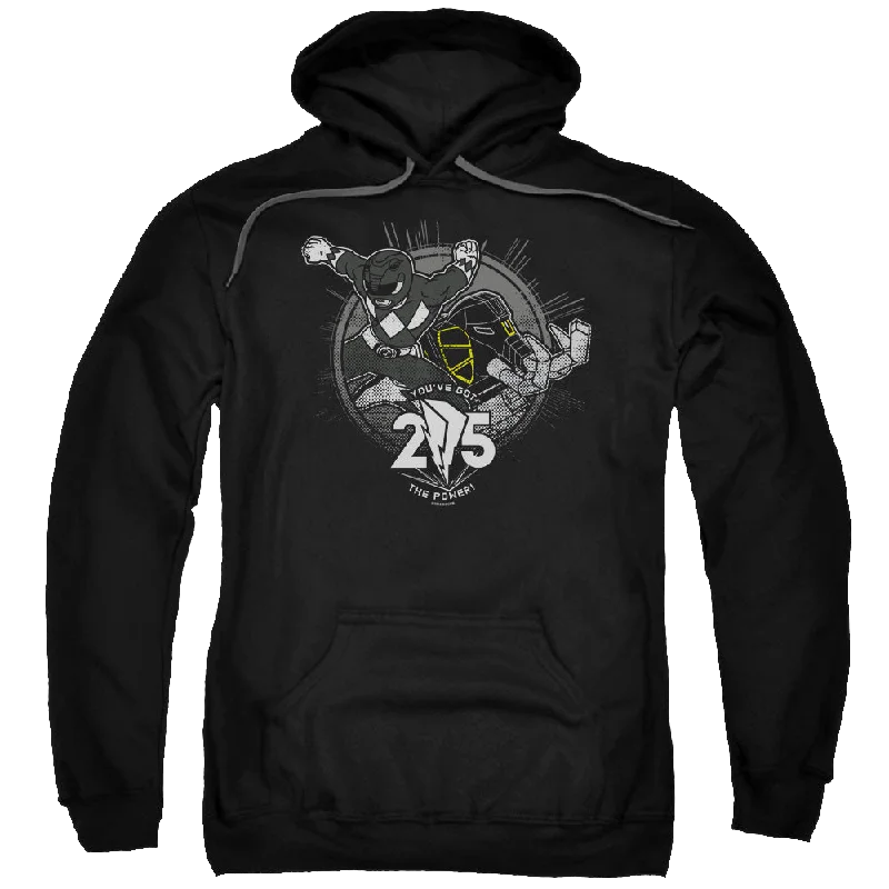 Special Discount oversized hoodieMighty Morphin Power Rangers Black 25 - Pullover Hoodie