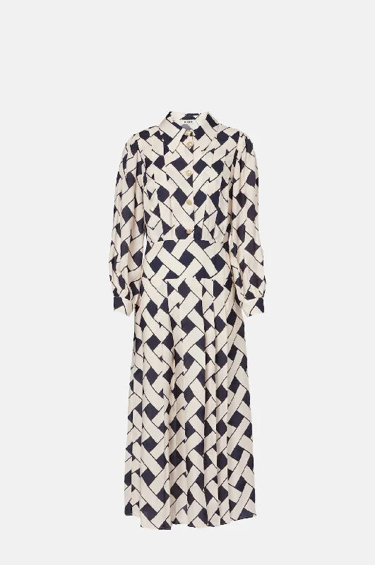 Get It Before It’s Gone fashion gym hoodieAnalise Dress Diamond Wave Navy