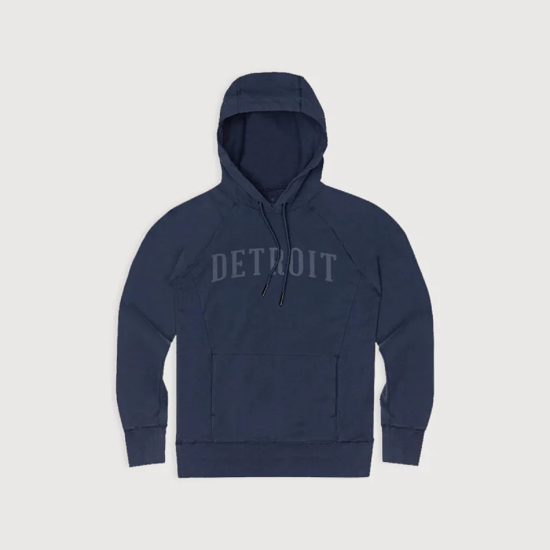 Final Markdown casual hoodie for workoutWomen's Detroit Heritage Hoodie - Navy