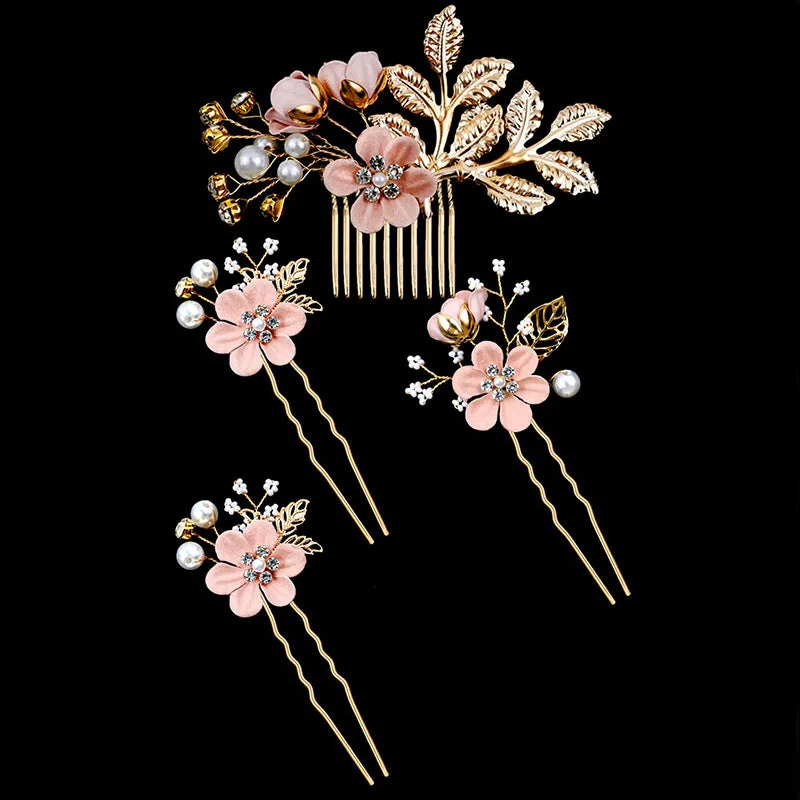 Online Specials satin midi dresssatin midi dressWedding Hair Comb Pearl Crystal Bride Hair Accessories ，Set of 4 709072032456