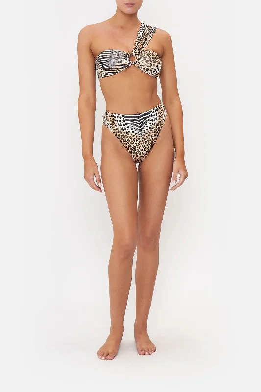 Bargain Prices ONE SHOULDER BANDEAU WITH TRIM FOR THE LOVE OF LEO