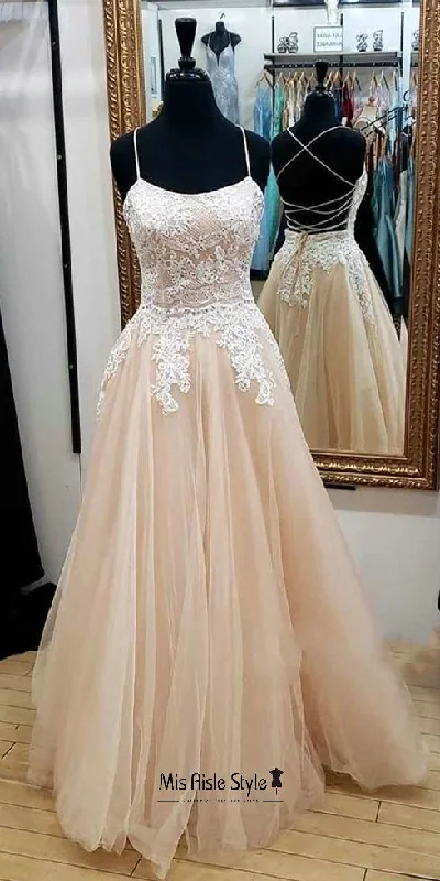 New Arrival pleated dresspleated dressSpaghetti Straps Criss Cross Back Champagne Prom Dress