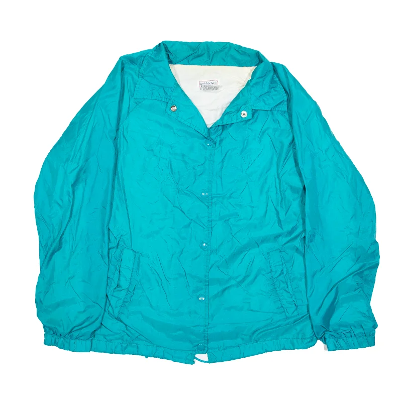 retro coatCoach Jacket Blue Nylon 90s Womens M