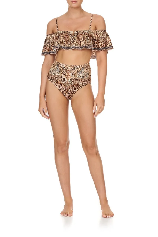 Year-End Sale OFF SHOULDER BRA WITH FRILL LADY LODGE