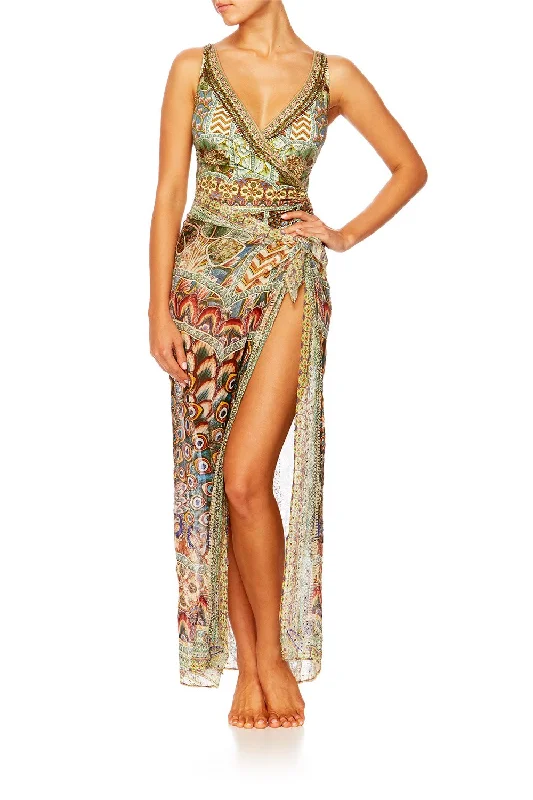 Midnight Madness LONG SARONG ECHOS OF ENCHANTMENT