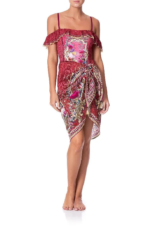 Early Access SHORT TASSEL SARONG PALAIS ROUGE