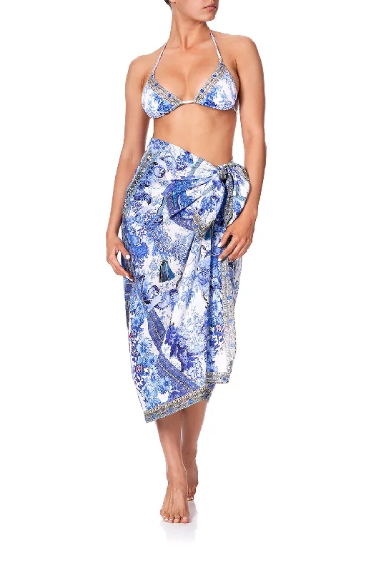 Special Discount MID LENGTH SARONG PAINTED PROVINCIAL