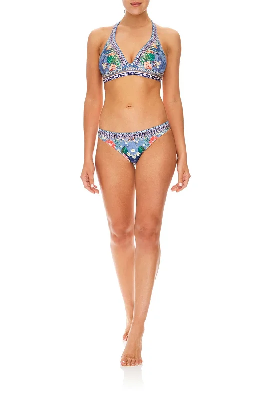 Price Fest WIDE BAND HALTER FARAWAY FLORALS
